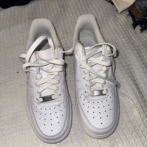 Nike White Low-Top Sneakers